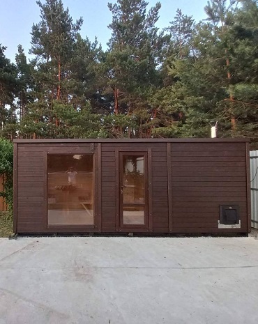 arembud eu sauna 6m premiumluxe tuinhuis tuinhuis tiny house belgium a frame modular home м2 custom design to installation