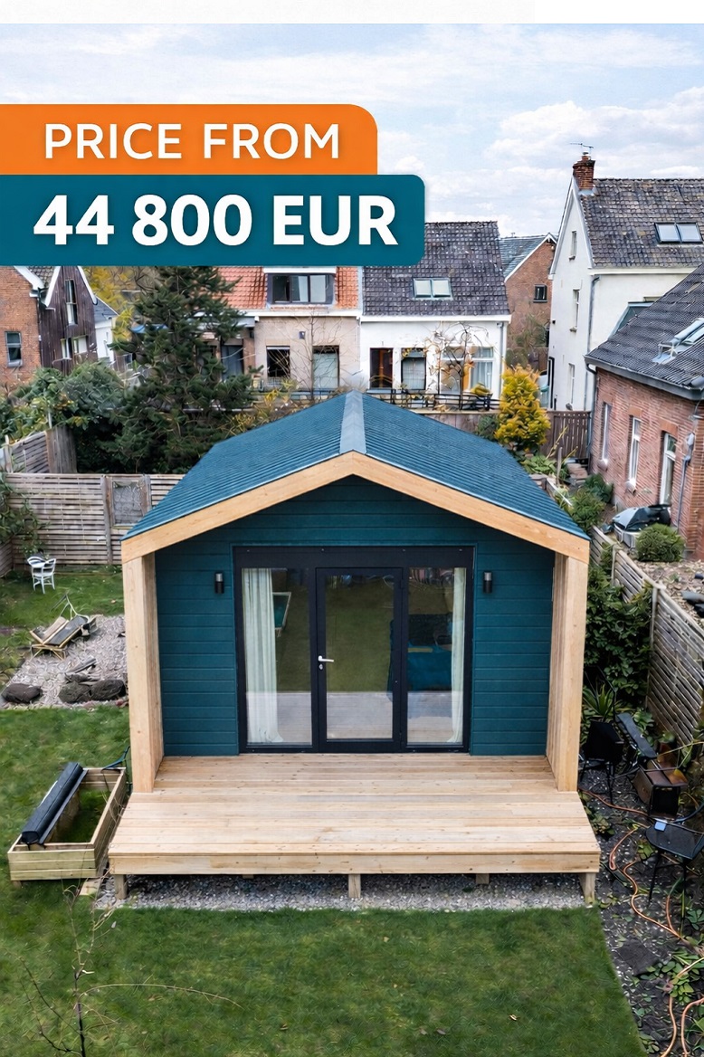 AREMBUD EU tiny house belgium barn Modular Home 32 м2 Custom Design price