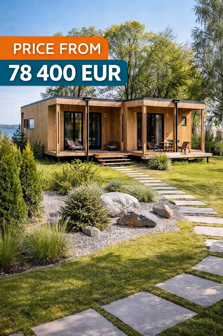 AREMBUD EU tiny house belgium barn Modular Home 56 м2 Custom Design price