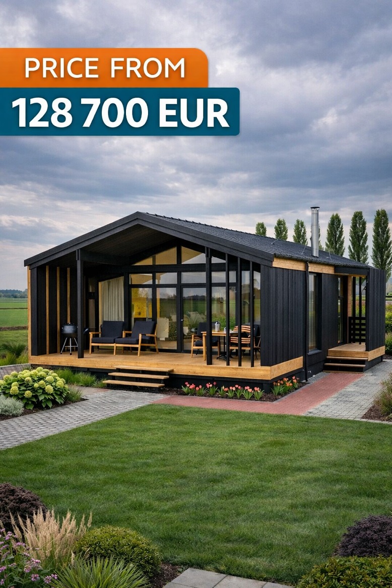 AREMBUD EU tiny house belgium barn Modular Home 99 м2 Custom Design price