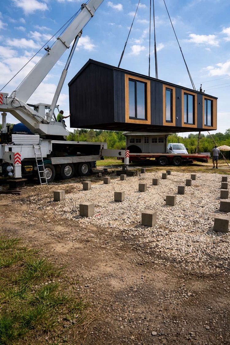 AREMBUD EU tiny house belgium barn Modular Home Turnkey Installation