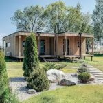 AREMBUD EU tiny house belgium barn modern Modular Home 99 м2 Custom Design price room