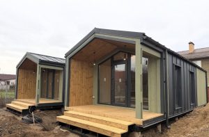 AREMBUD tiny house prefab 32 gallery wood terrace belgium barn modern a-frame m2 Modular Home Custom kitchen bethroom r