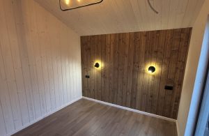 AREMBUD tiny house prefab 32 gallery wood terrace belgium barn modern a-frame m2 Modular Home Custom kitchen bethroom 6