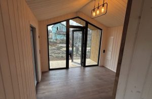 AREMBUD tiny house prefab 32 gallery wood terrace belgium barn modern a-frame m2 Modular Home Custom kitchen bethroom 10
