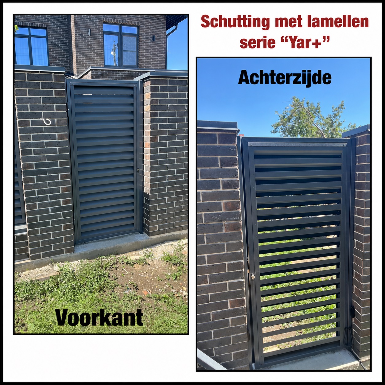 Schutting hek privacy fence 4266а